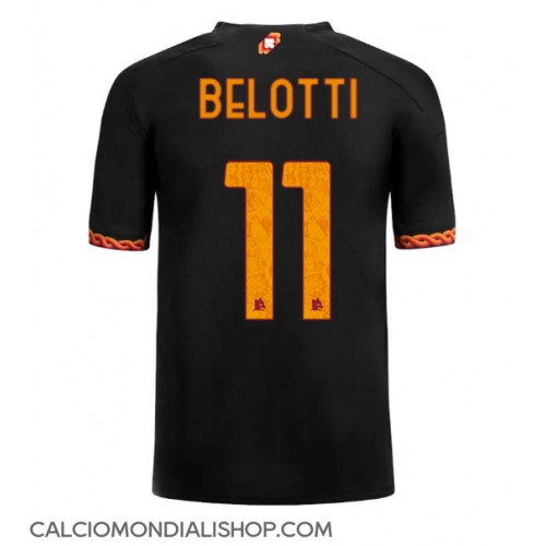 Maglie da calcio AS Roma Andrea Belotti #11 Terza Maglia 2023-24 Manica Corta